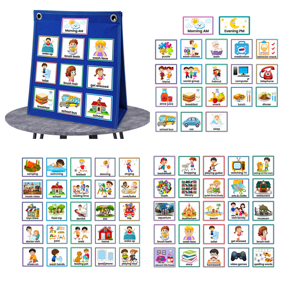 Writing Tools - New Arrival Double-sided Self-standing Foladble Desktop