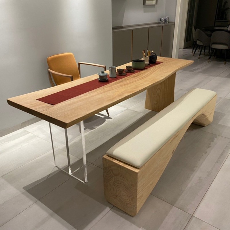 Nordic Solid Wood Acrylic Floa - Office Furniture recension och pris