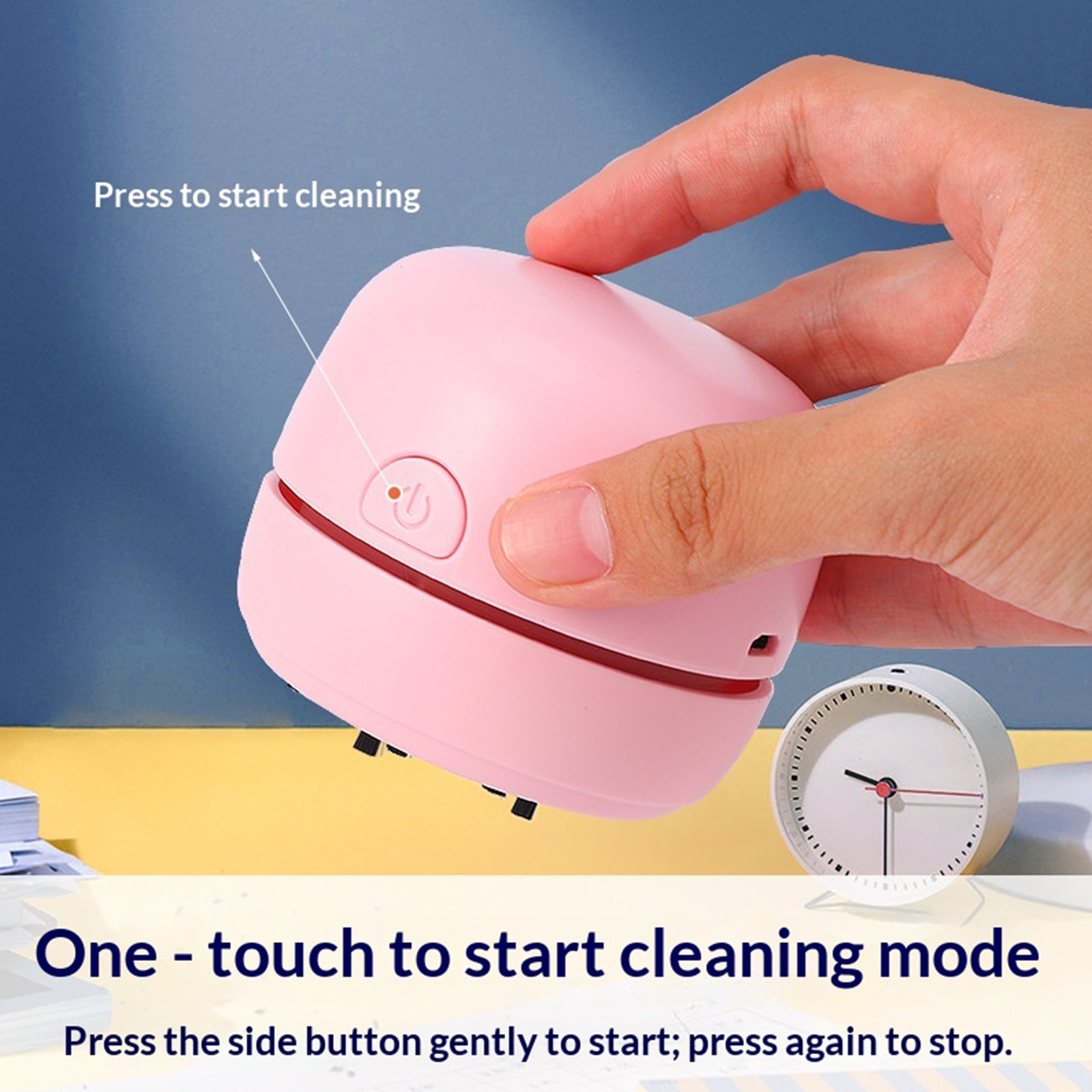 Cordless Handheld Mini Desktop - Mini Desktop Vacuum Cleaner For Eraser Dust recension och pris