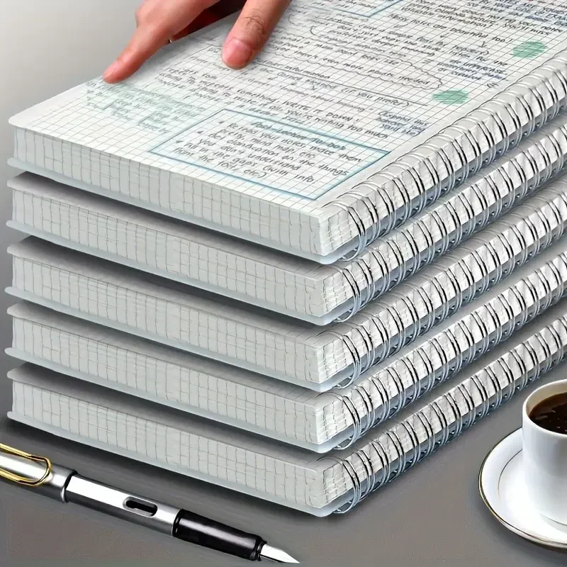 A5 Grid Notepad Spiral Bound S - Spiral Bound Grid Notebook A5 recension och pris