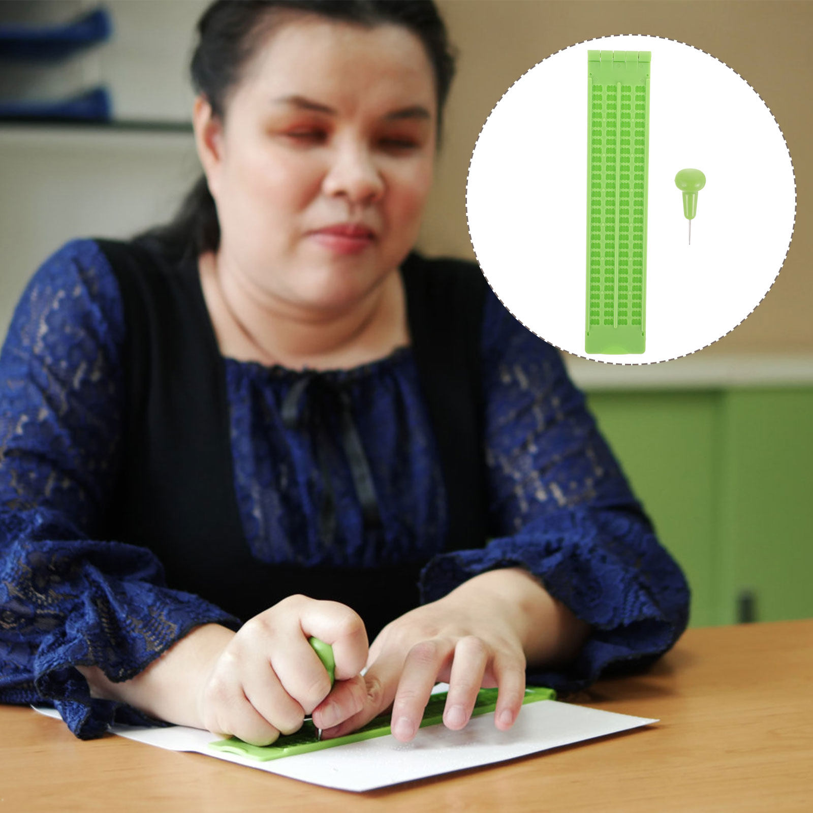 1 Set Plastic Writing For Blin - Writing Tools recension och pris